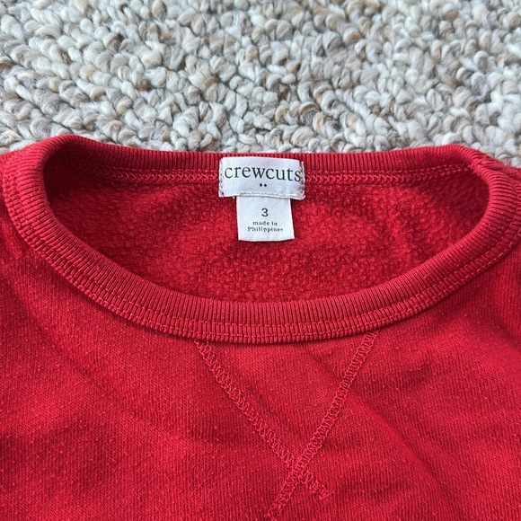 Crewcuts red sweatshirt - Picture 2 of 3